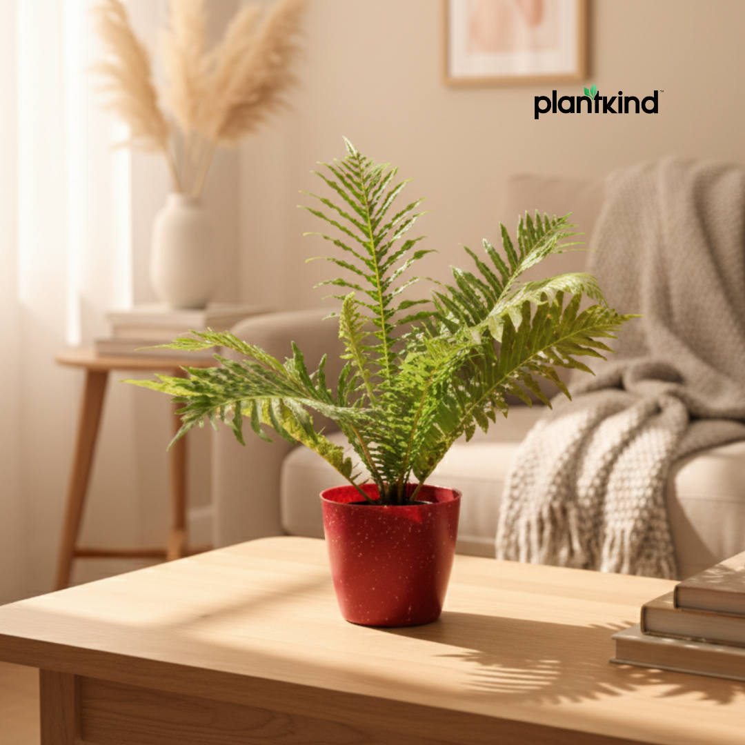 Silver Lady Fern Plant | Air Purifying Plant | Indoor Plant | Outdoor Plant | 1 Live Plant | Medium