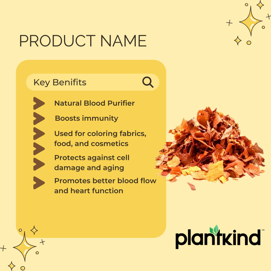 Sappan Wood | Ayurvedic | No Artificial Color | No Artificial Flavor | 100g