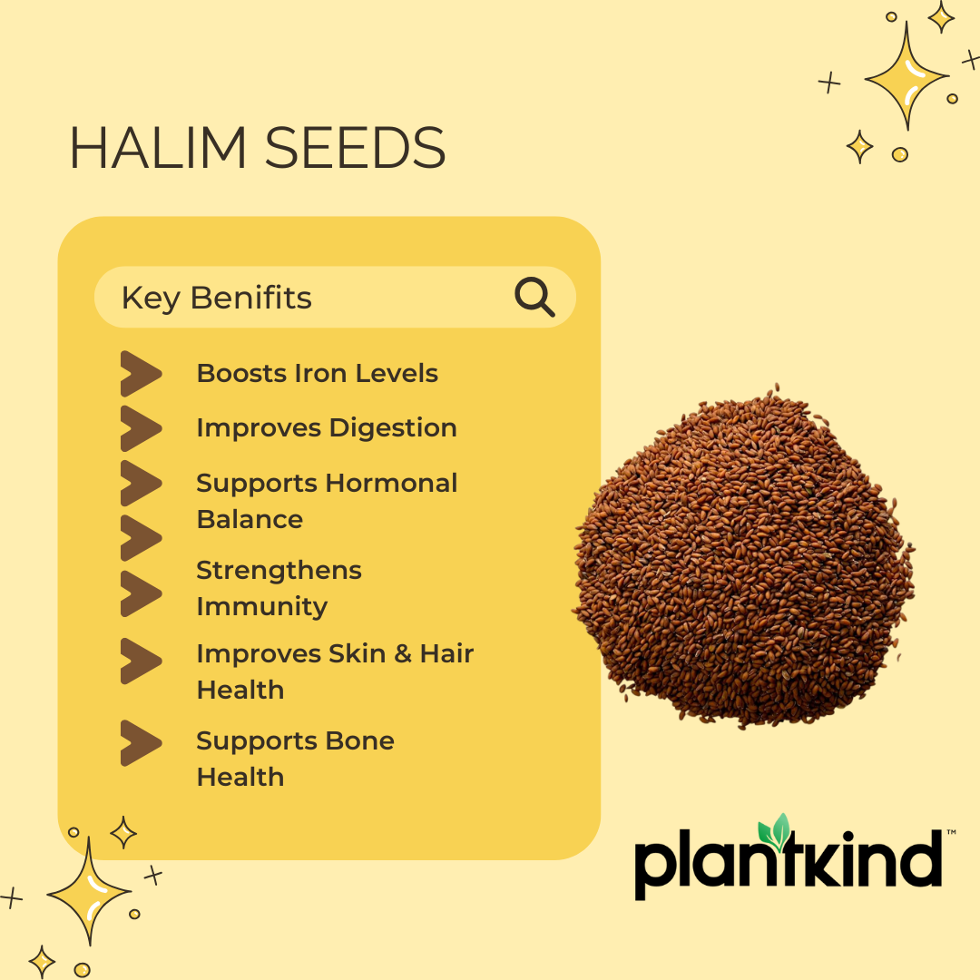 Halim Seeds | Garden Cress | Natural Superfood | Pack of 1 | 100g