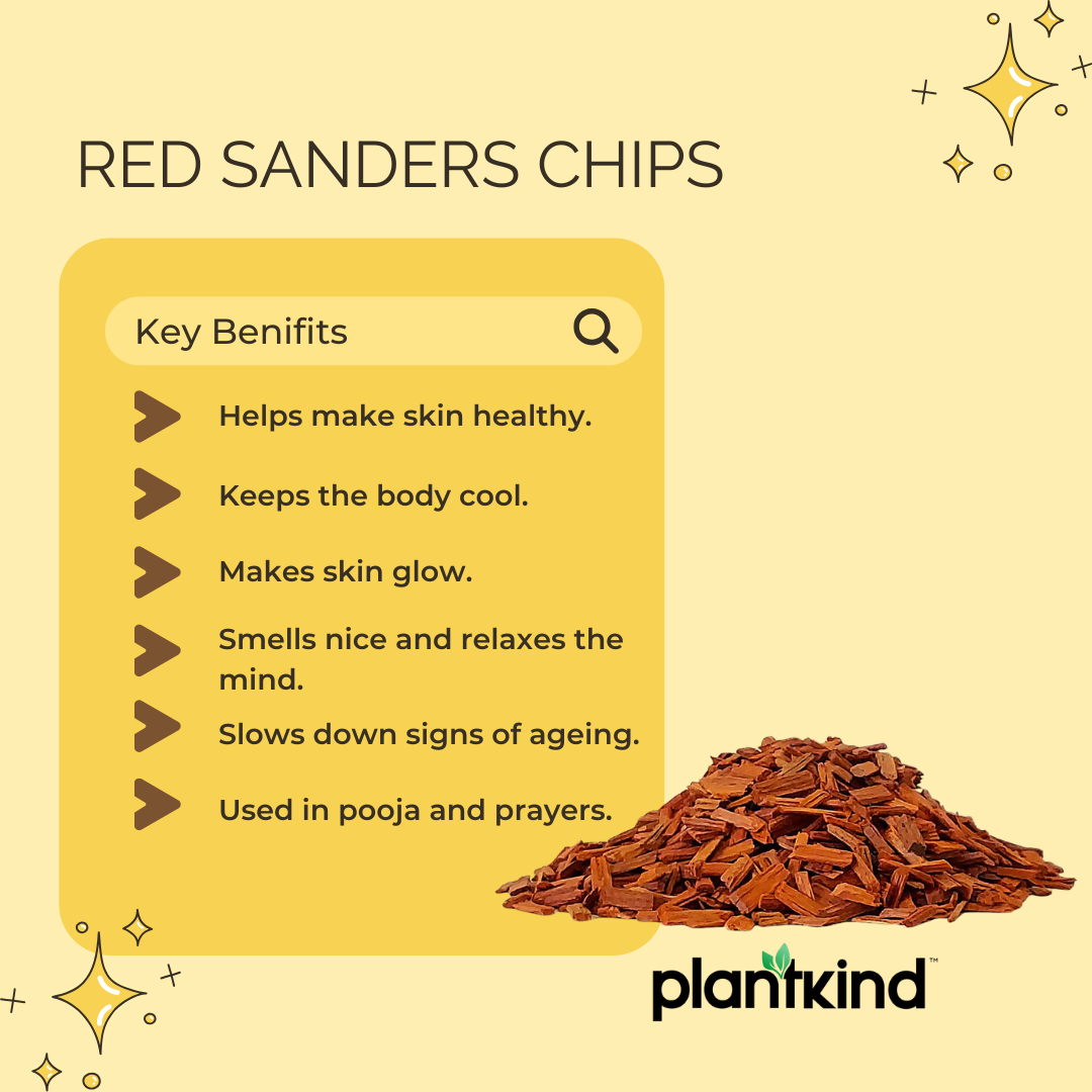 Red Sanders Sticks | Herbal Product | Pack Of 1 | 100g