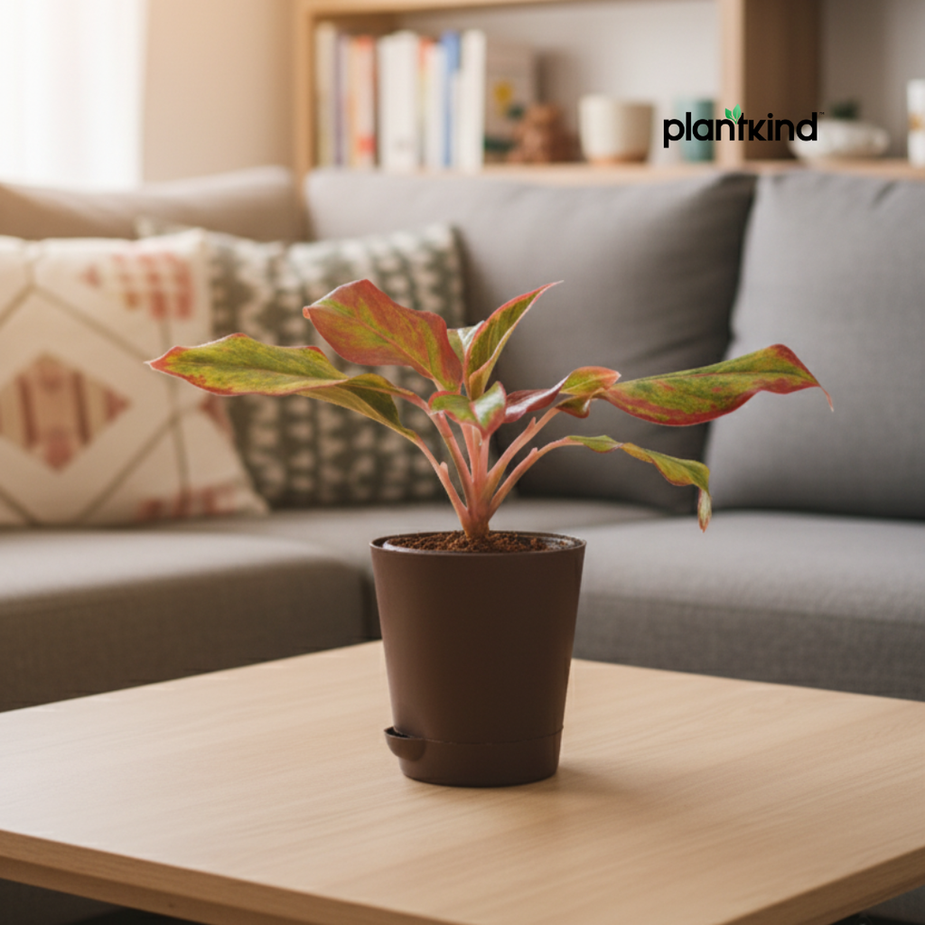 Aglaonema Lipstick Plant| Indoor Plants| 1 Live Plant