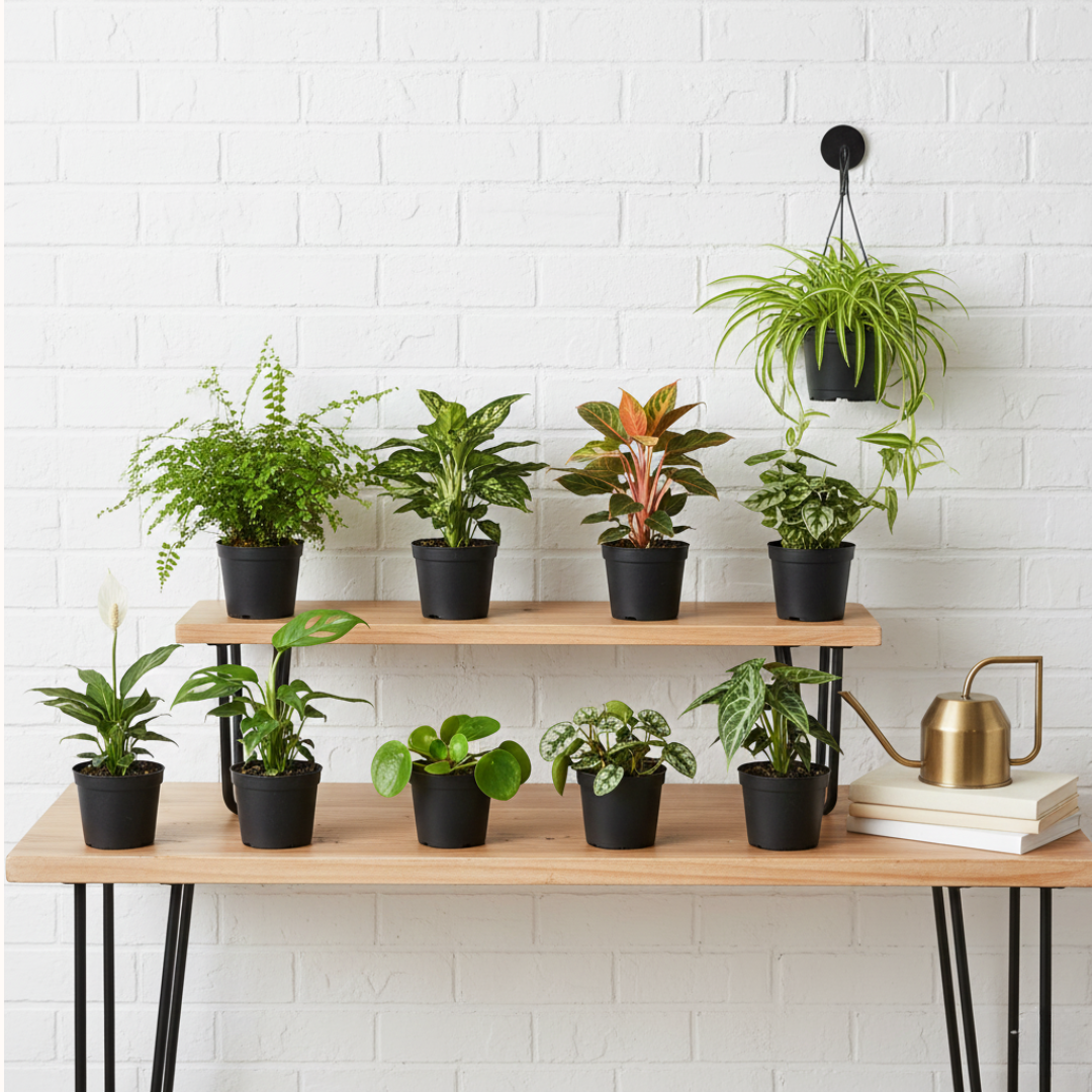 Green City Essentials Combo |Indoor |Outdoor| Pack of 10 (Small)