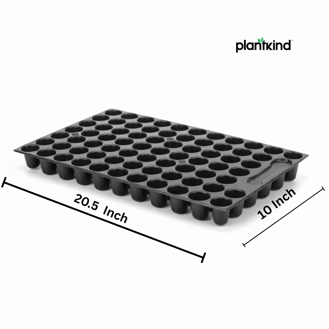 Plantkind Seedling Starter Trays | Reusable & Eco-Friendly |Pack of 1 (50 Cells Each)