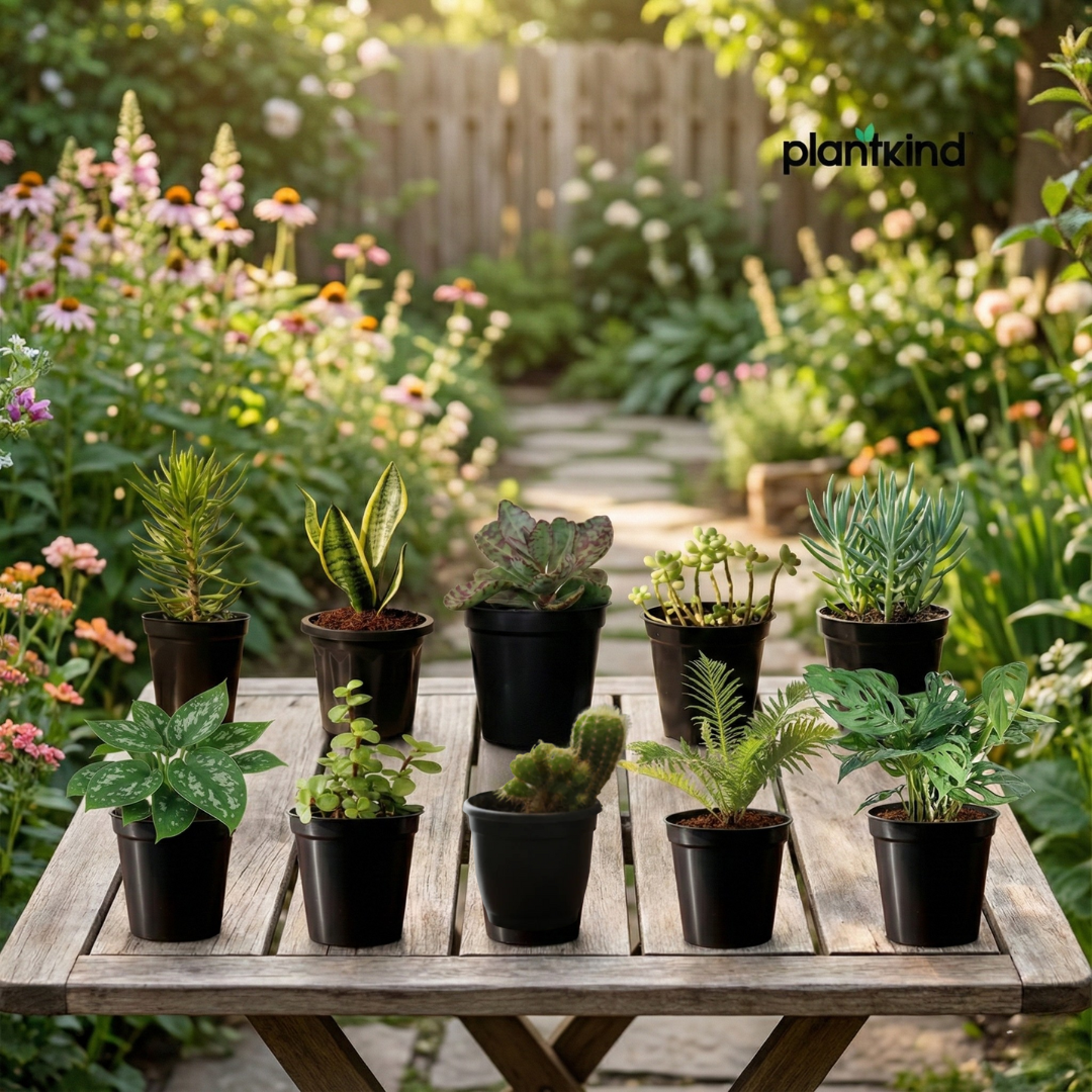 Namma Bengaluru Mini Plants Combo |Perfect for Gifting |Pack of 10 Plants(Small)