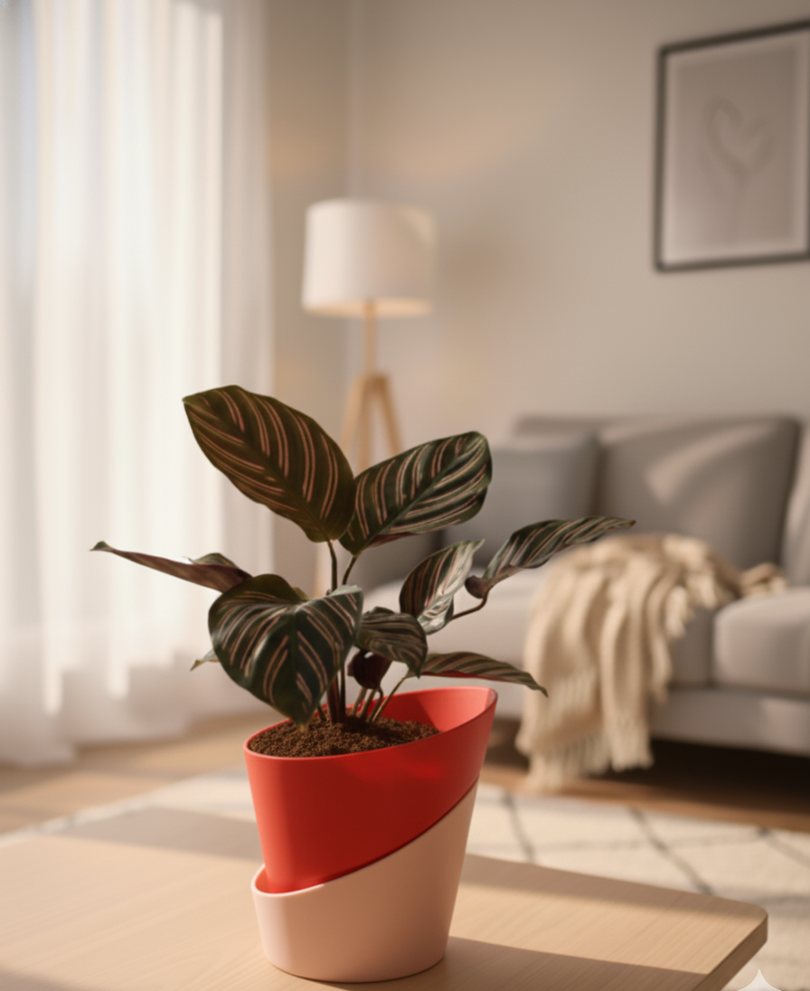 Calathea Sanderiana | Indoor Plants | Indoor Plant | 1 Live Plant