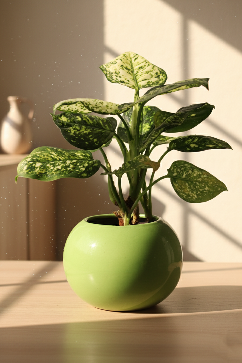 Dieffenbachia Cheetah Plant | Indoor Plant | 1 Live Plant| Small