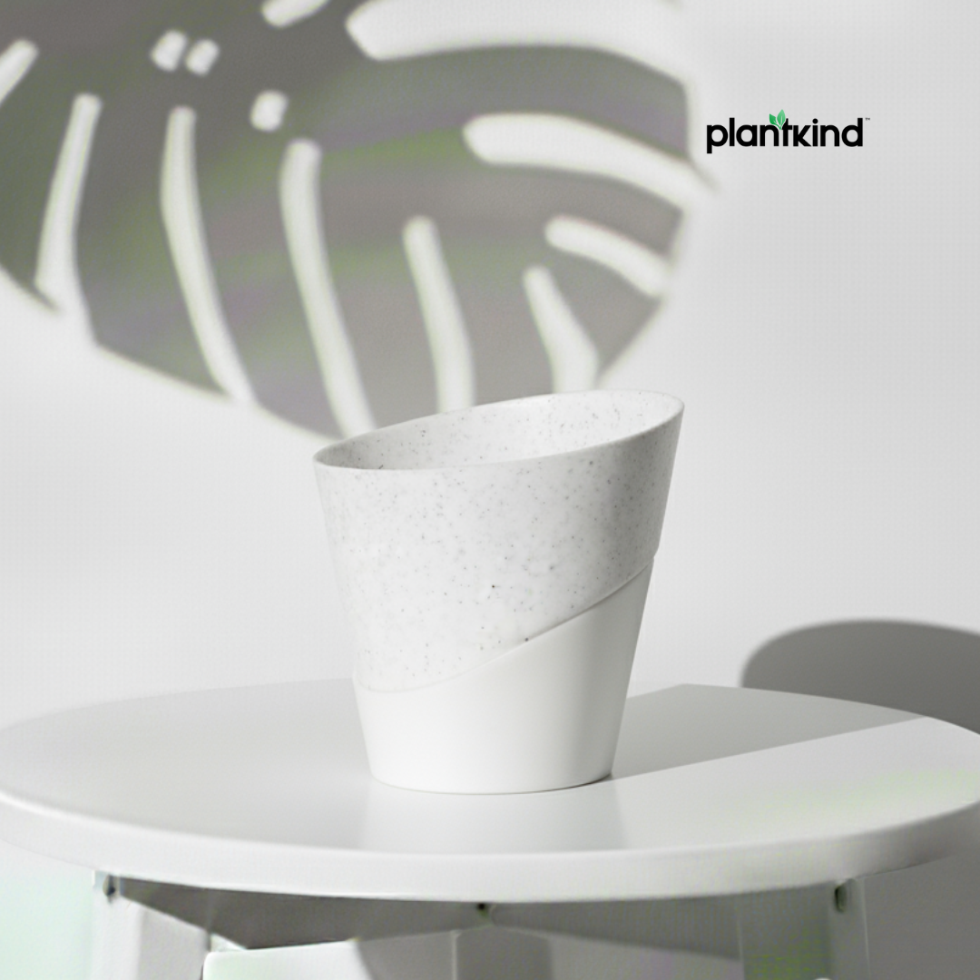Plantkind Luxury Self Watering Plastic Pot | Gardening Pots | Pack of 1