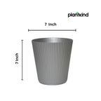 Plantkind Strip Plastic Pot 7 Inch | Gardening Pots | Pack of 1