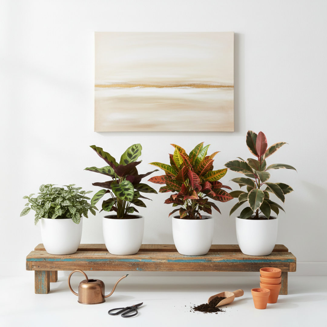 Door Way Greens Combo with Decor Pot