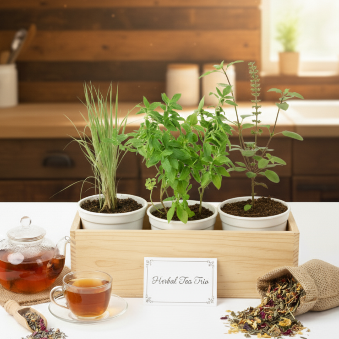 Herbal Tea Trio| Pack of 3 Plants