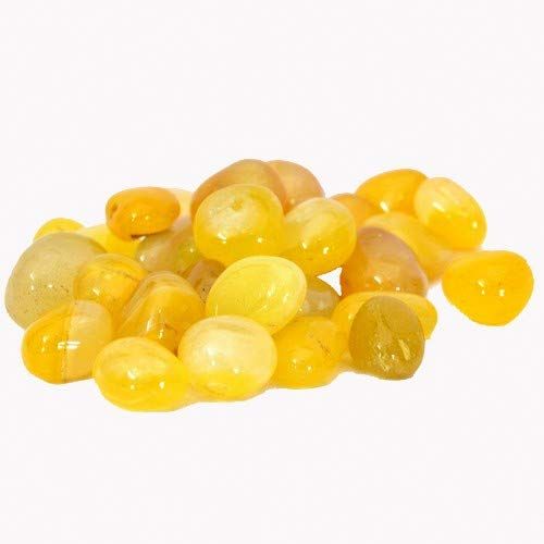 Onyx Yellow Polished Pebbles | 1 Kg