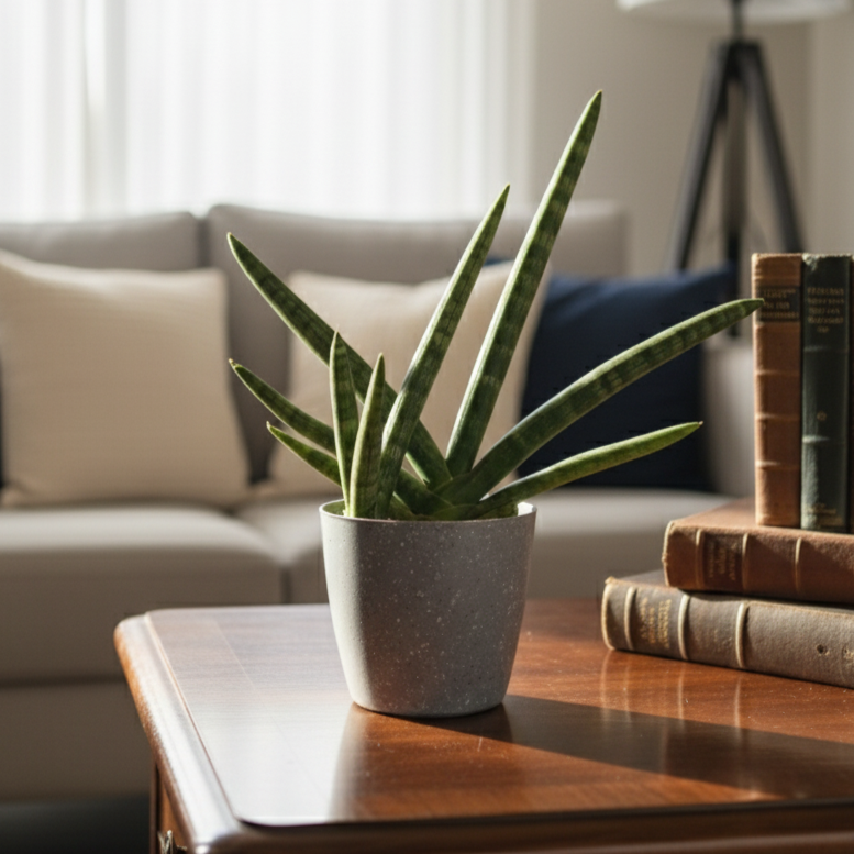 Sansevieria Cylindrica Boncel Plant | Indoor Plant |Air Purifying Plant |  1 Live Plant