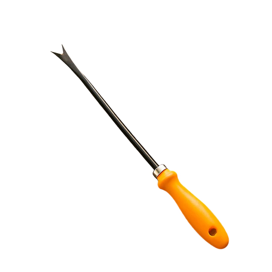Single Prong Weeder With  Handle | 1pc