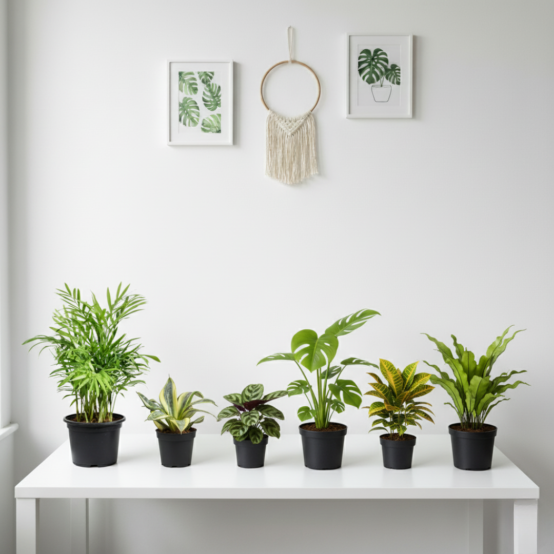 The Grand Green Ensemble – 6 Plant Collection | Combo of 6 Live Plants