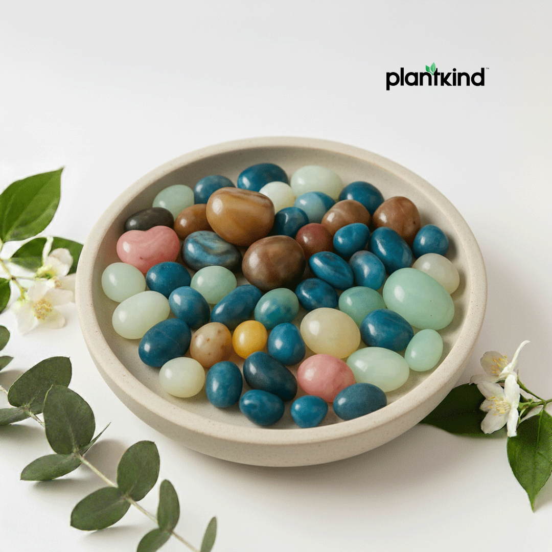 Onyx Mixed Colors Polished Pebbles | 1 Kg