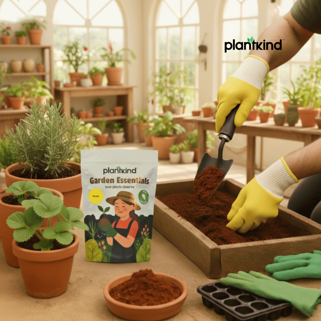 PLANTKIND Plain Red Soil | Potting Mix | Pack of 1 | 2kg