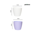 Plantkind Deco 9inch Plastic Pot | Gardening Esential | Plastic Pot | Pack Of 1