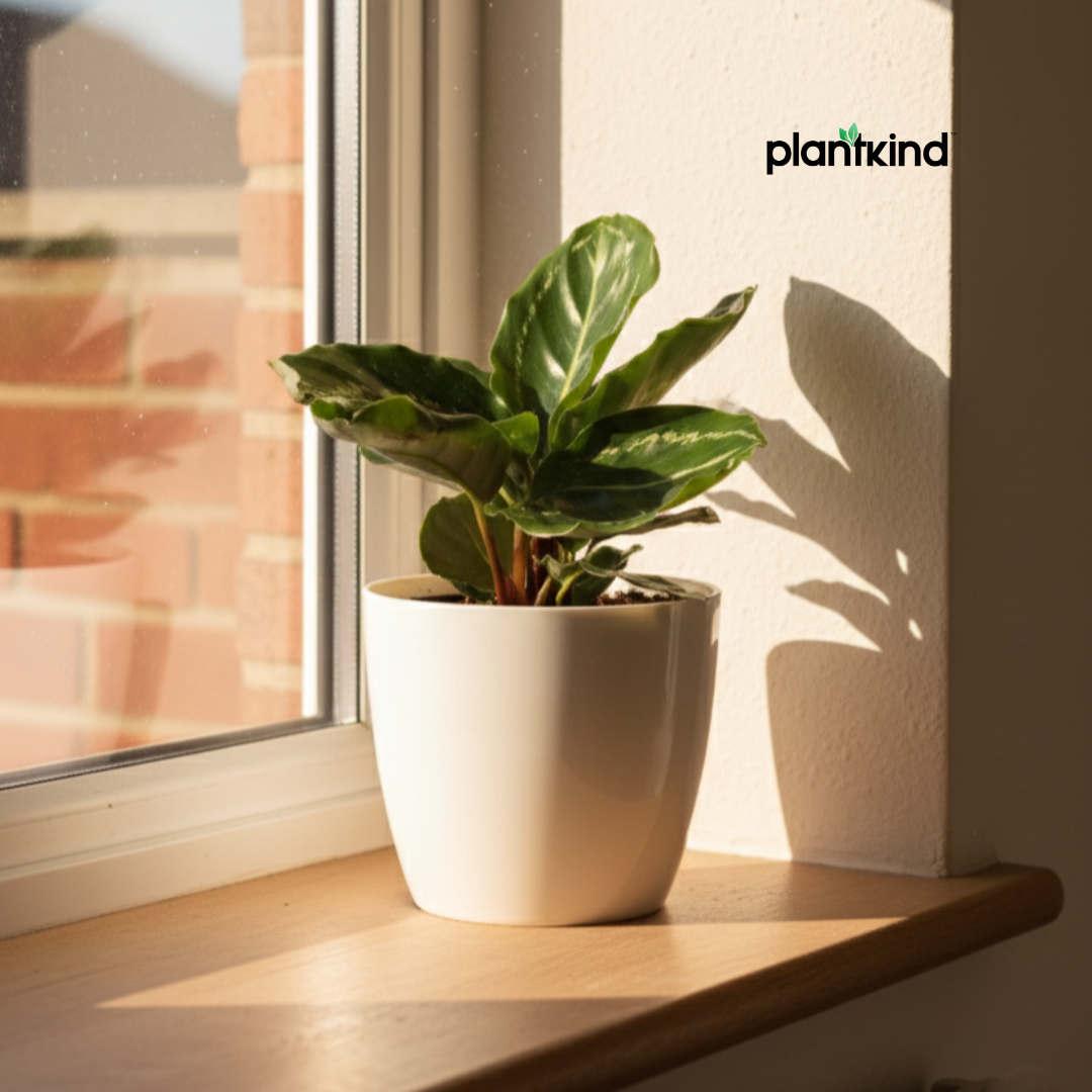 Calathea Roseopicta Green Plant |  Ornamental Plant | 1 Live Plant | Medium