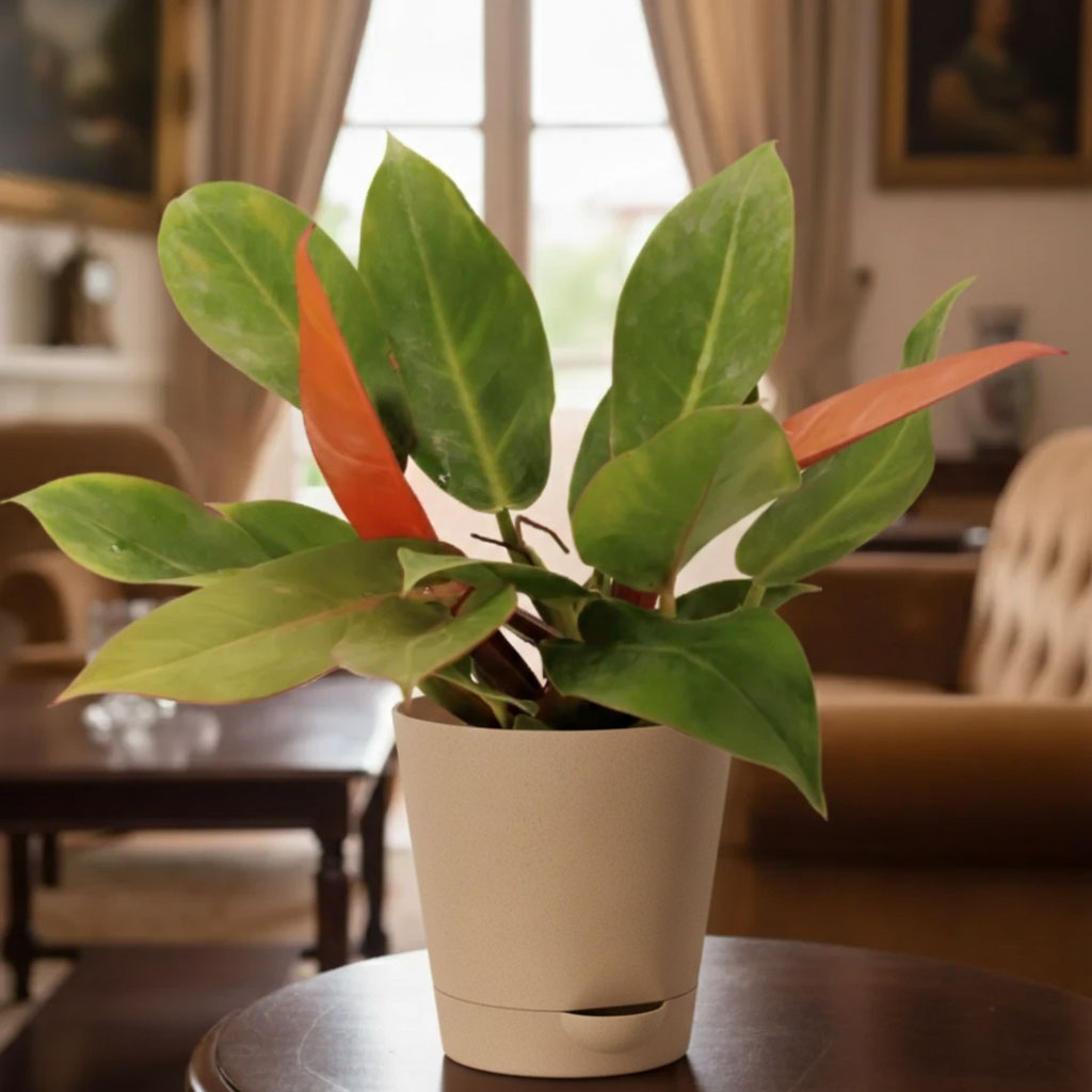 Philodendron Prince of Orange Plant |  Indoor Plant | Ornamental Plant | 1 Live Plant | Medium