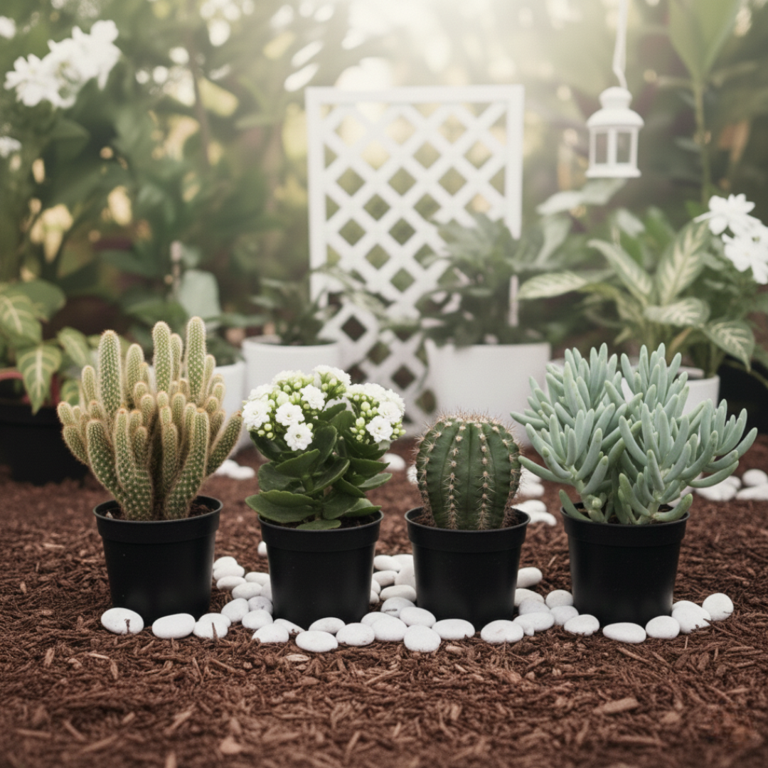 Succulent Bloom Combo |Easy to care | Pack of 4